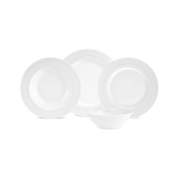 Karaca Forever Bone Fordelia 24 Parça 6 Kişilik Yemek Takımı - Image 1