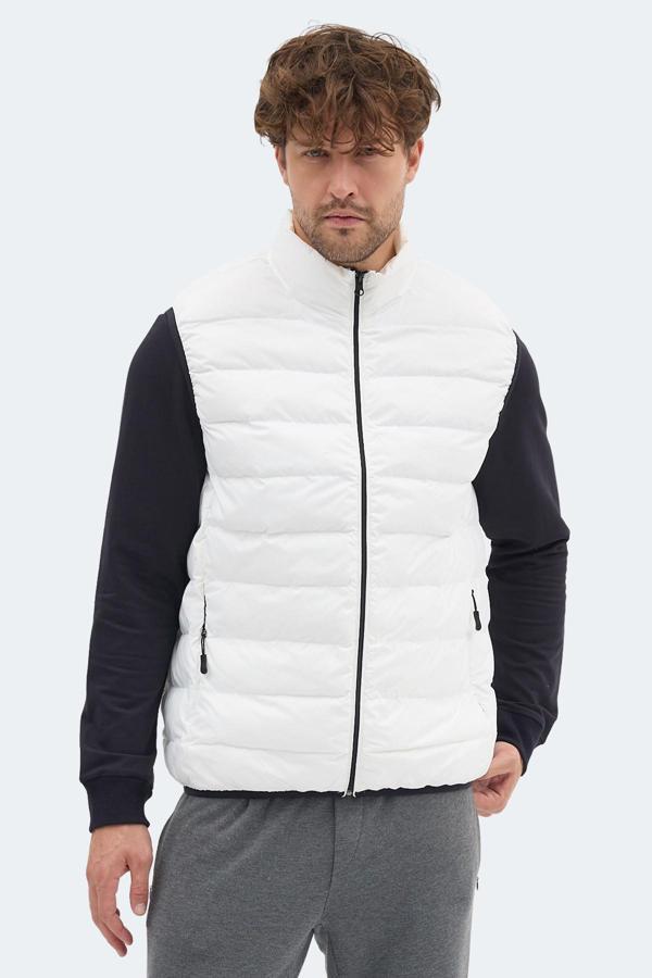 Slazenger BARROS Erkek  Ekru Yelek - Image 1