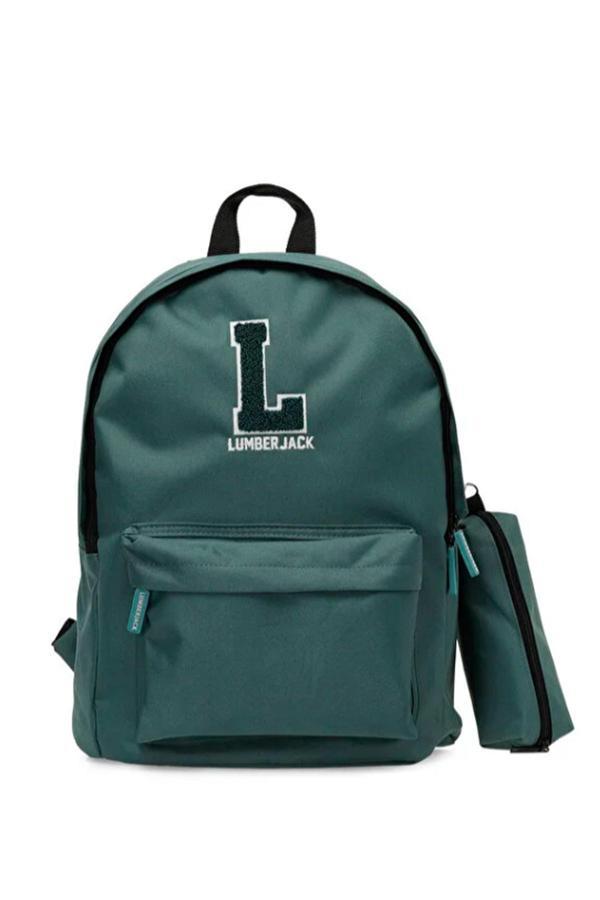 Lumberjack 5W,OXFORD LJK BPCK 5PR Erkek  Yeşil Sırt Çantası - Image 1
