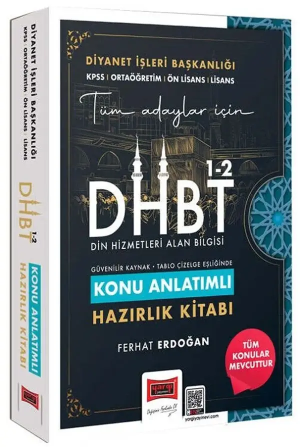 Yargı 2026 DHBT 1-2 Konu Anlatımlı - Ferhat Erdoğan Yargı Yayınları - Bi bigelio - Image 1