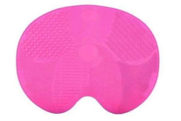 OLLEVRA Pratik Kolay Makyaj Fırçası Temizleme Matı Aparatı Aleti - Image 1