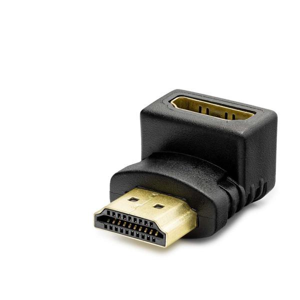 Hdmı To Hdmı F Çevirici L Tip Siyah HDX1258 - Image 1