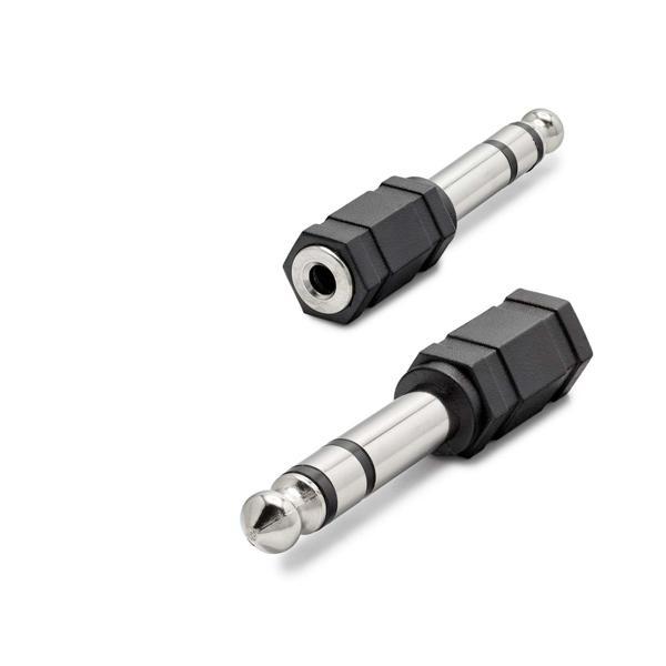 6.5 Mm To 3.5 Mm F Çevirici Enstruman Gitar Siyah HDX1265 - Image 1