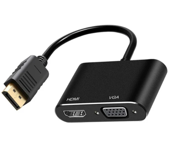 ZR723 Dp To Hdmı+Vga Çevirici - Image 1