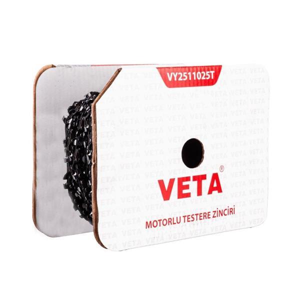 Veta VY2511025T Motorlu Testere Top Zinciri 1/4'' .043'' - 1,1mm Ayak Yuvarlak 300 Diş - Image 1
