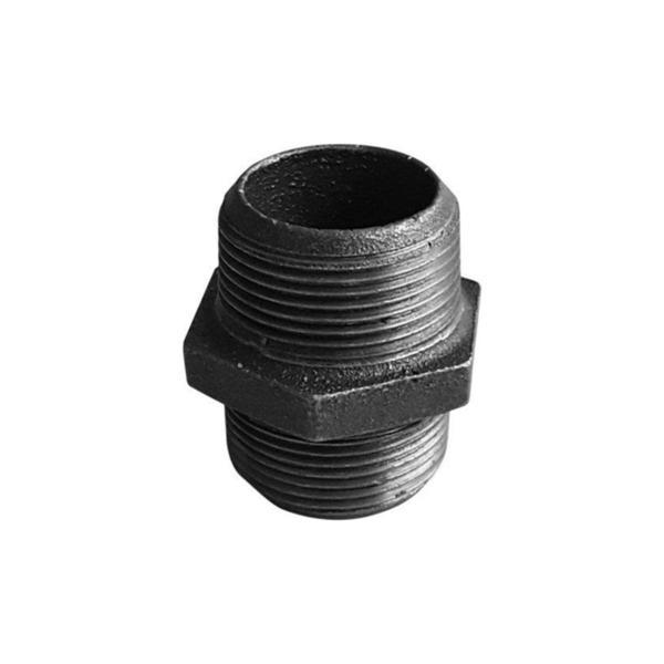 Trakya Döküm Siyah Nipel ½ - Image 1