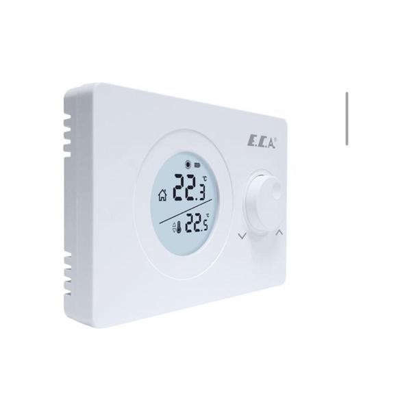 E.C.A Poly Pure 100 White Kablosuz Oda Termostatı 7006903003 - Image 1