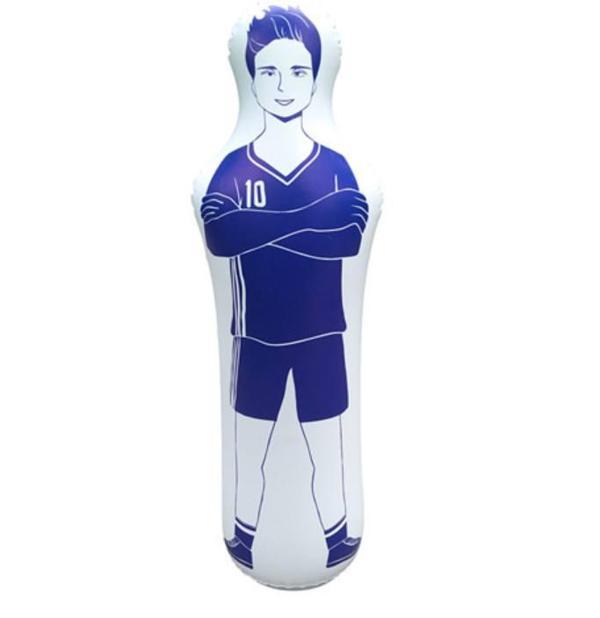 Şişme Baraj Adamı 160cm - Şişme Antrenman Kuklası Mavi  - Image 1