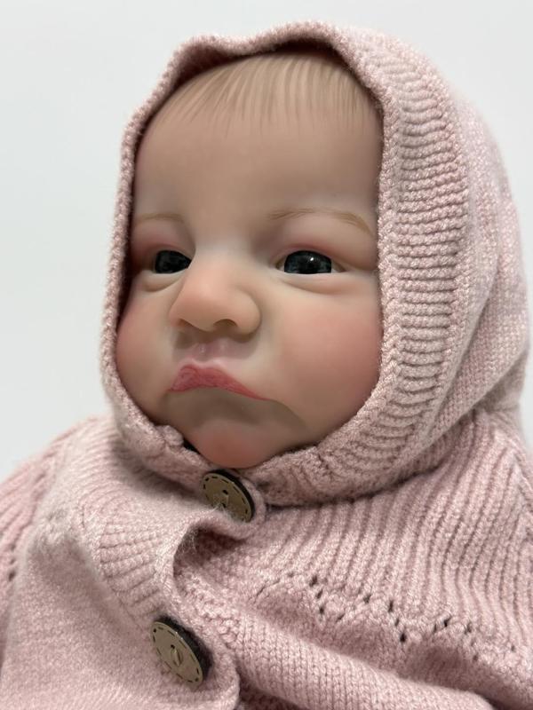 Gerçekçi Vinil Yenidoğan Reborn Oyuncak Bebek 46cm - Image 1