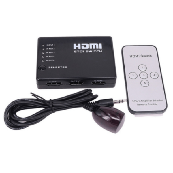 ZR274 501 Hdmı 5 Port Switch - Image 1