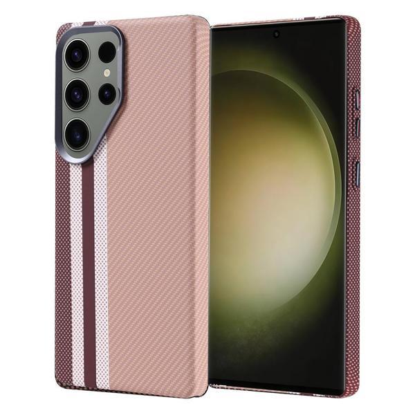 Galaxy S25 Ultra Kılıf M-safe Şarj Özellikli Karbon Fiber Görünümlü Zore Nekst Kapak - Image 1