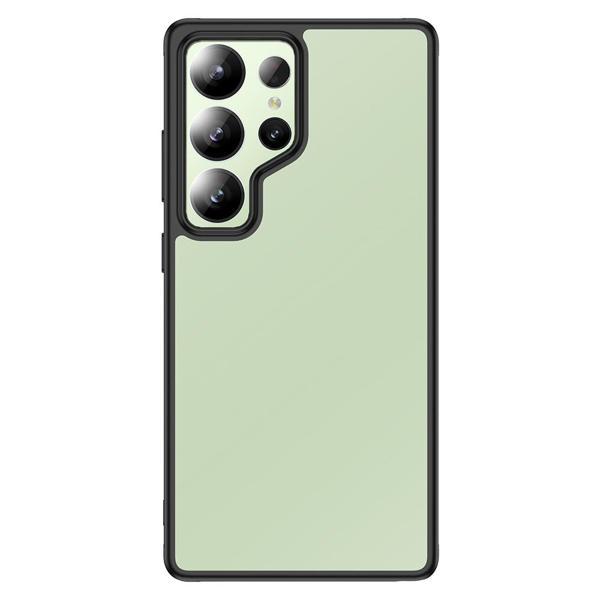 Galaxy S25 Ultra Kılıf Kamera Korumalı Şeffaf Arka Yüzey Zore New Roll Kapak - Image 1