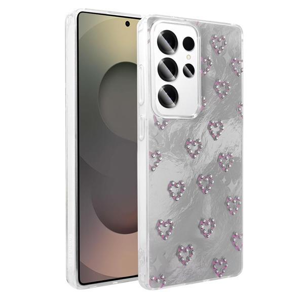 Galaxy S23 Ultra Kılıf Kamera Korumalı Figürlü Zore Ponti Silikon Kapak - Image 1