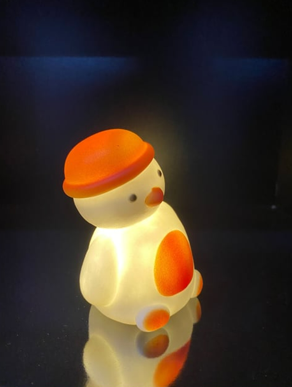 Dekoratif Işıklı Kardan Adam Figürü - Image 1