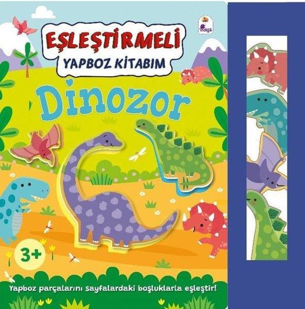 Dinozor - Eşleştirmeli Yapboz Kitabım - İndigo Çocuk - Image 1