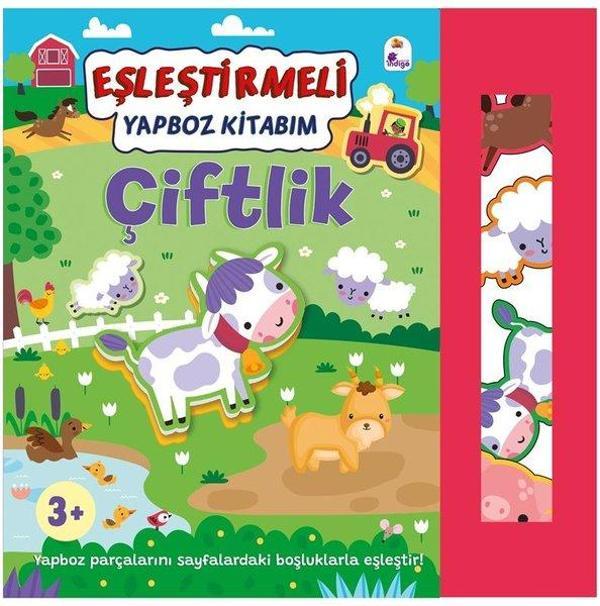 Çiftlik - Eşleştirmeli Yapboz Kitabım - İndigo Çocuk - Image 1