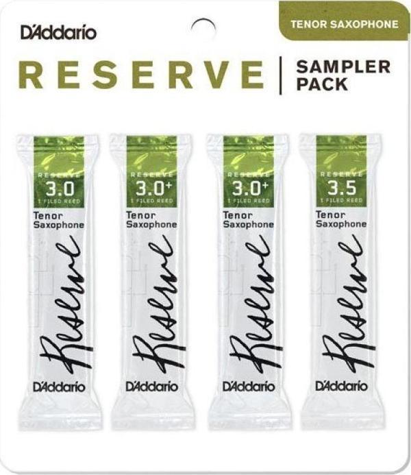 D\'Addario Woodwinds Reserve Tenor Saksafon Kamışı - Sampler Pack 3,0/3,5 - Image 1
