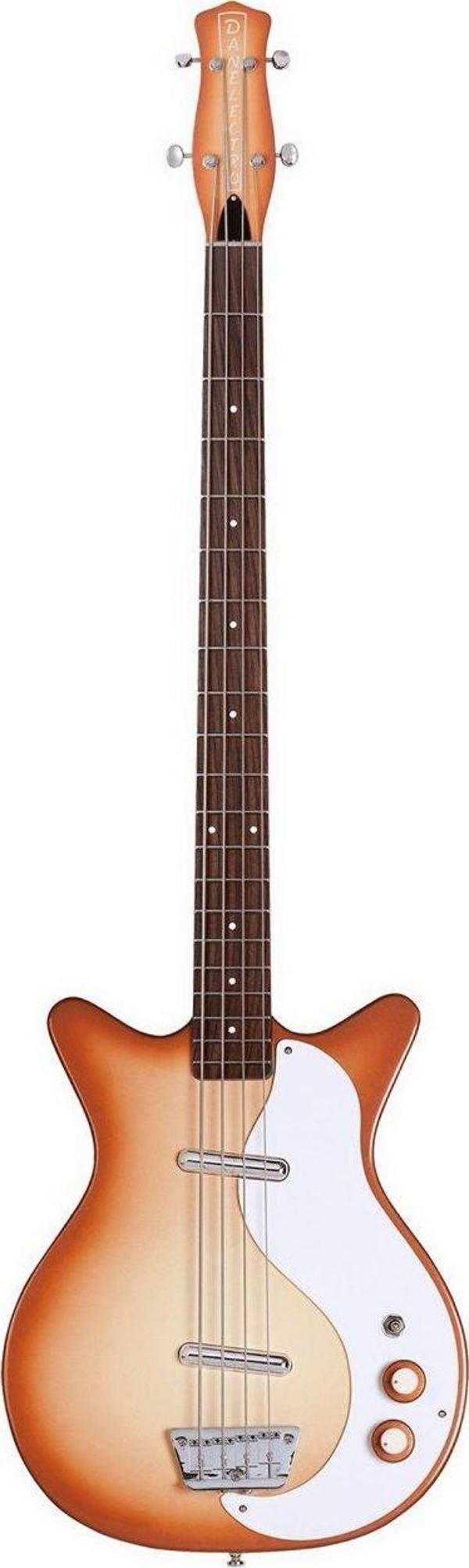 Danelectro 59DC Long Scale Bas Gitar (59LSBCOB) - Image 1