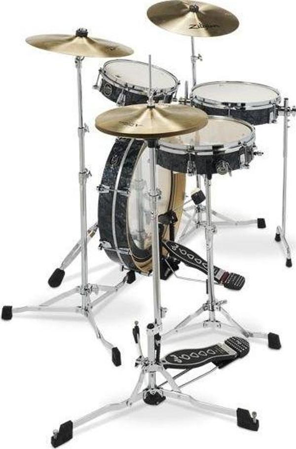 Dw Performance Serisi 4 Parça Low Pro Akusitk Davul (Black Diamond) - Image 1