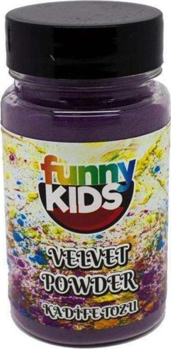 Funny Kids Dekoratif Kadife Tozu Mor 90 cc - Image 1