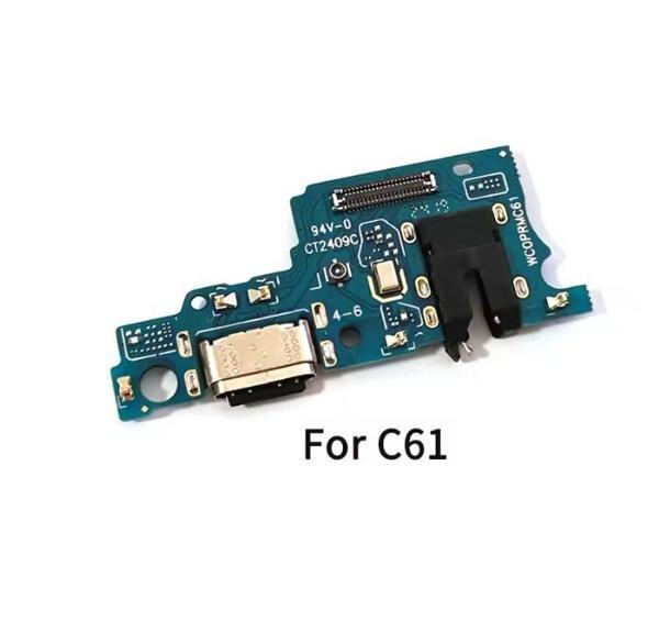Realme C61 USB Şarj Bordu Kartı Yuvası Bağlantı Noktası Esnek Kablo Onarım Parçaları - Image 1