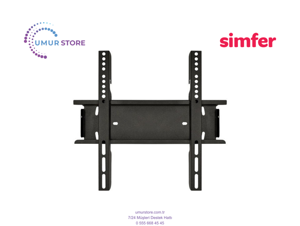 Simfer 32sfs3n 82 Ekran 32" Lcd Led Televizyon Sabit Duvar Askı Aparatı - Image 1
