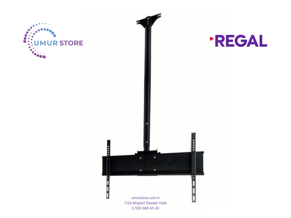 Regal 50R754UA9 50'' Lcd Led TV Teleskopik Tavan Askı Aparatı - Image 1