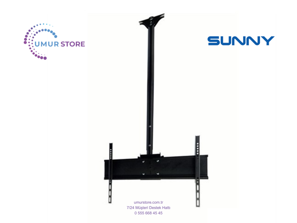 Sunny SN50FMN242 50" 127 Ekran Lcd Led TV Teleskopik Tavan Askı Aparatı - Image 1