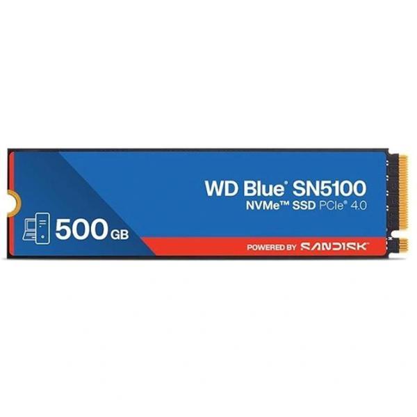 WD 500 Gb Blue Sn5100 Pcı-4.0 5000mb/s 4000mb/s M2 Ssd Wds500g5b0e - Image 1