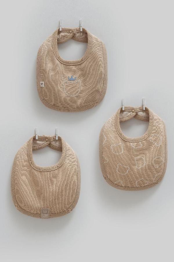 Caramell %100 Pamuk Very Cool 3'lü Mama Önlüğü CRML.ONE1874 - Image 1