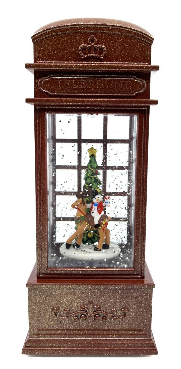 Kardan Adam Işıklı ve Müzikli Kar Küresi Model No2 - Image 1