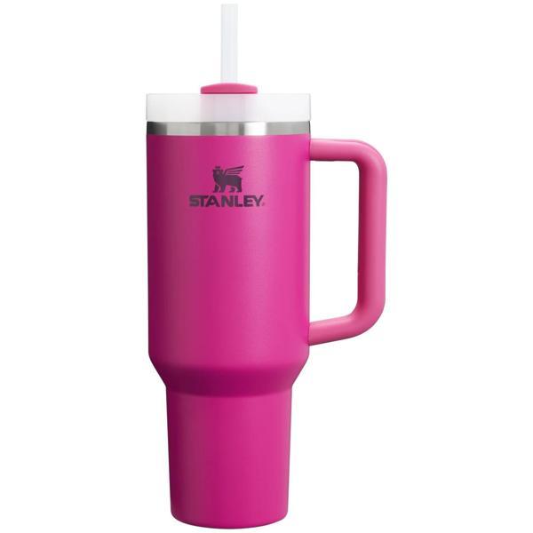 Stanley Quencher H2.O FlowState™ Tumbler Pipetli Termos 1.18L - Fuchsia - Image 1