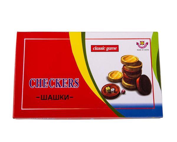 Perfection Checkers Akrilik Tavla Pulu - Siyah Krem - Image 1