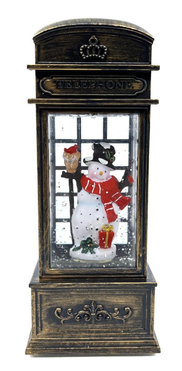 Kardan Adam Işıklı ve Müzikli Kar Küresi Model No3 - Image 1