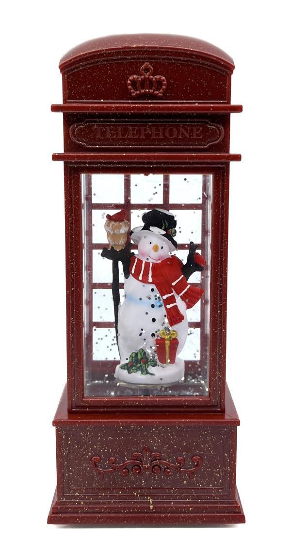 Kardan Adam Işıklı ve Müzikli Kar Küresi Model No1 - Image 1