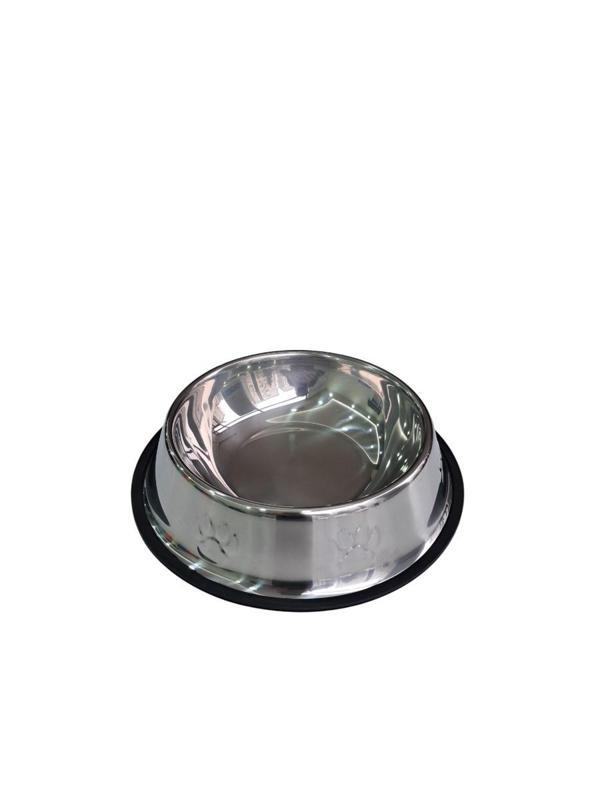 KEDİ VE KÖPEKLER İÇİN METAL MAMA VE SU KABI 22 CM - Image 1