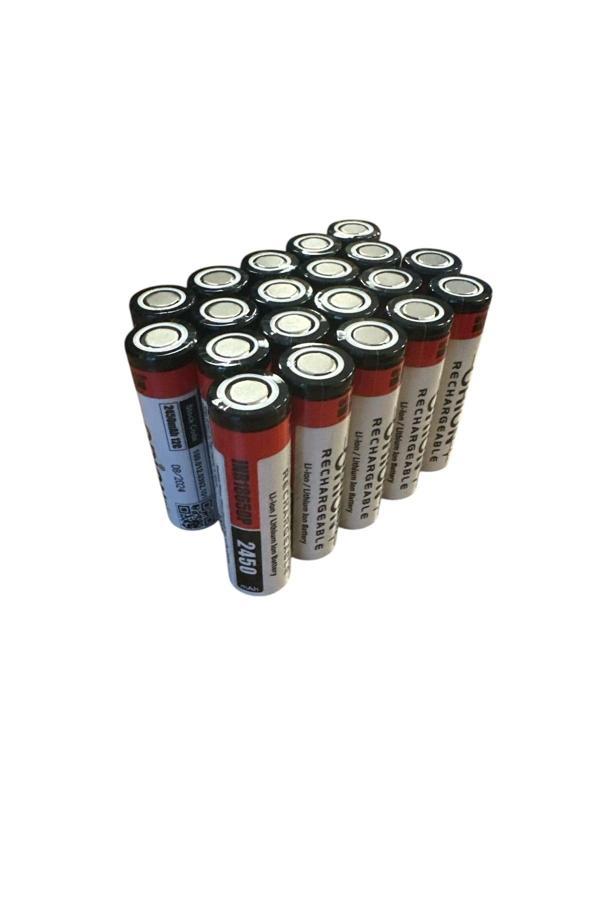 Orion 20 Adet 18650P 3.7V 2450 Mah 12C Li-İon Pil - Image 1