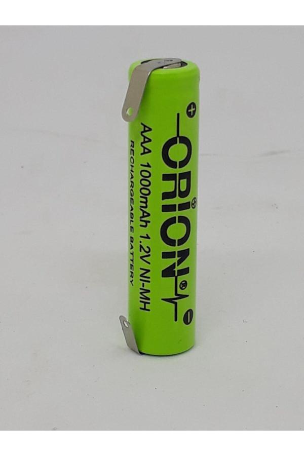 Orion 1.2 V 1000 Mah Ince Kalem Aaa Şarjlı Traş Makinası Pili - Image 1