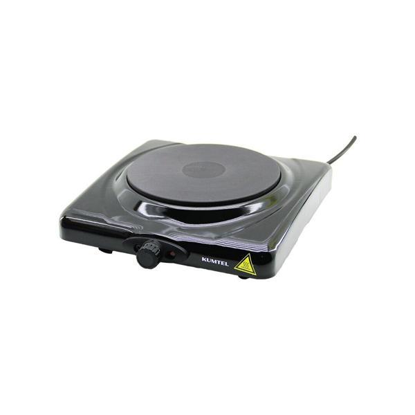 SİYAH TEK GÖZLÜ ELEKTRİKLİ OCAK HOTPLATE 1500W AYARLANABİLİR TERMOSTAT KOLAY TEMİZLENEBİLİR UYARI LAMBASI LX-7115 (4490) - Image 1