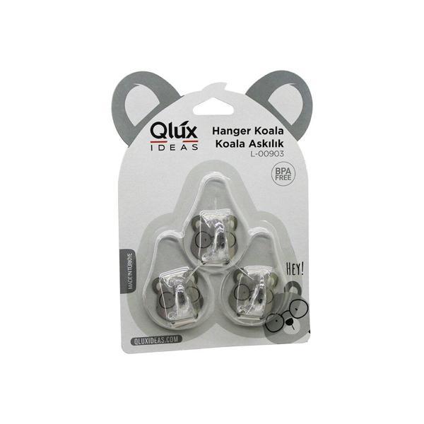 3PCS KOALA ASKI ŞEFFAF ASKI YAPIŞKANLI MONTAJ (4490) - Image 1