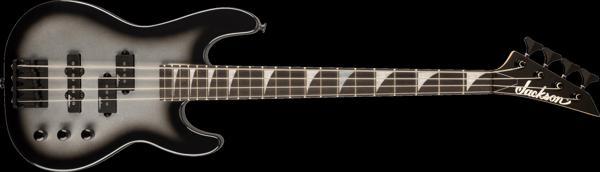 Jackson Limited Edition JS Concert Bass Minion JS1X Amaranth Klavye Silverburst Bas Gitar - Image 1