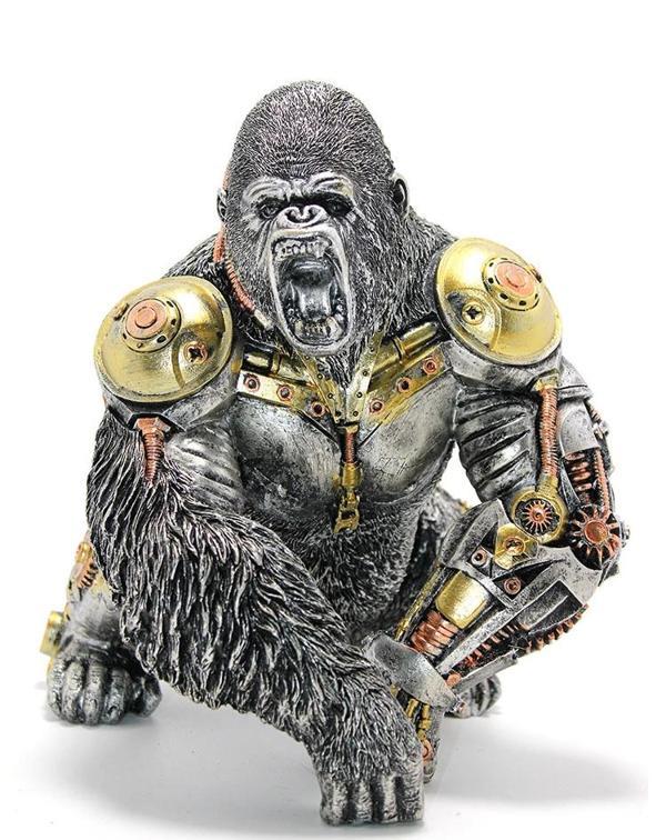Steampunk Polyester King Kong Figürü - Image 1