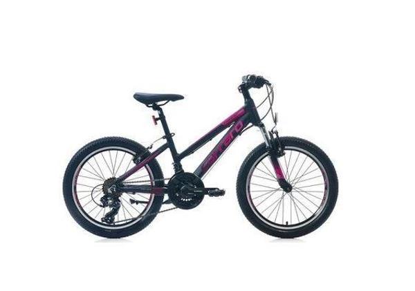 Carraro Force 201 250H 21-V VFren Çocuk Bisikleti Siyah Fuşya - Image 1