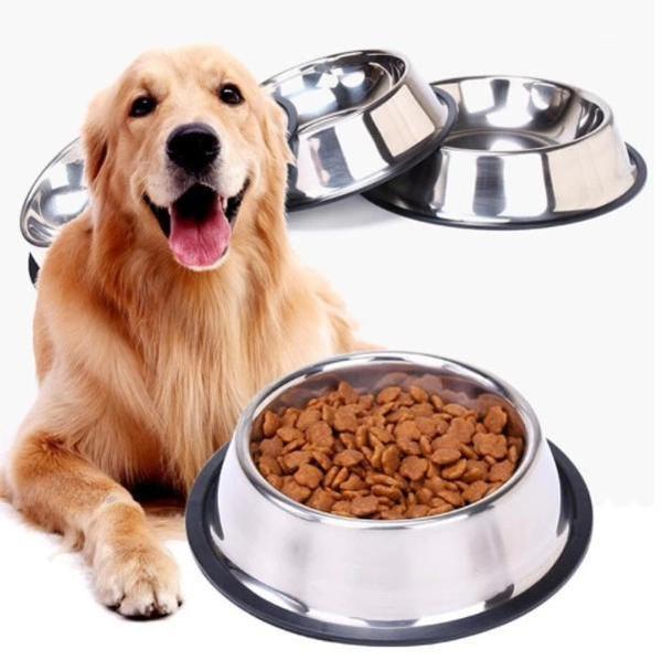 Paslanmaz Çelik Metal Mama Kabı 15 cm. - Image 1