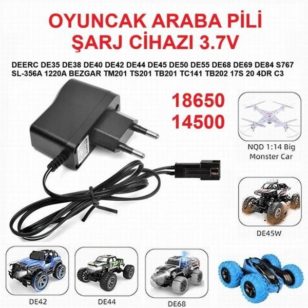 Uzaktan Kumandalı Oyuncak Araba Pili Şarj Cihazı Helikopter Yat Tank Drone 14500 18650 - Image 1
