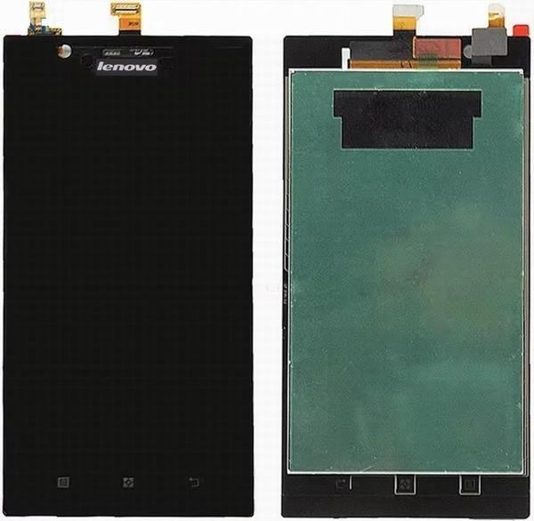 Lenovo K900 Lcd Ekran + Siyah Dokunmatik Ekran Siyah Çıtasız - Image 1