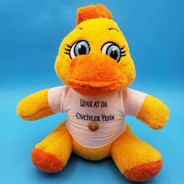 Civciv Oyuncak Ufak At Da Civcivler Yesin Tişörtlü - Image 1