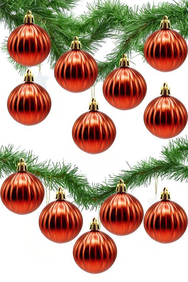 Waldern 5 cm 12li Parlak Yılbaşı Ağaç Süsü - Image 1