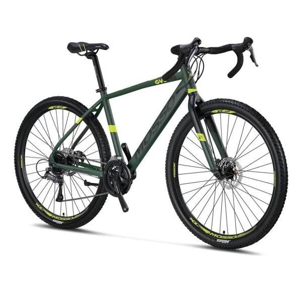 MOSSO GVL290 CLARIS ERKEK YARIŞ BİSİKLETİ 430H MD 29 JANT 16 VİTES HAKİ LIME - Image 1