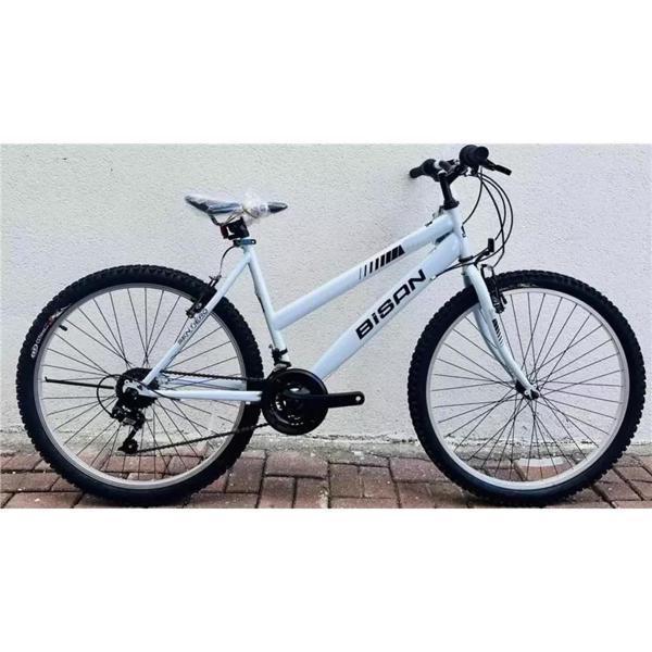 Bisan Sentıero Dağ Bisikleti 42Cm V 24 Jant 21 Vites Buz Mavi Siyah - Image 1